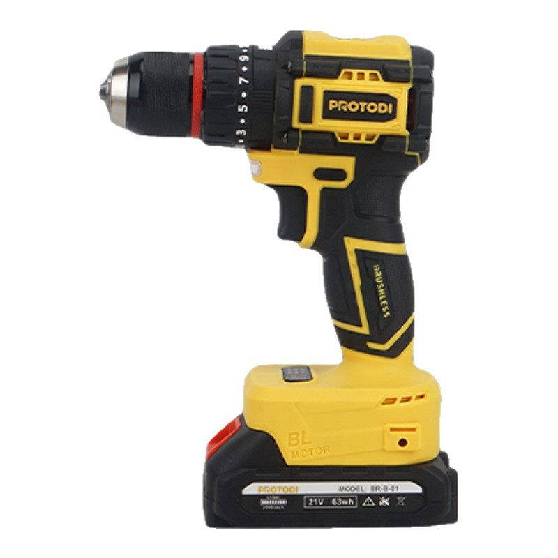 拓普锐锂电钻无刷冲击手枪转家用充电式打孔工具多功能电动螺丝刀