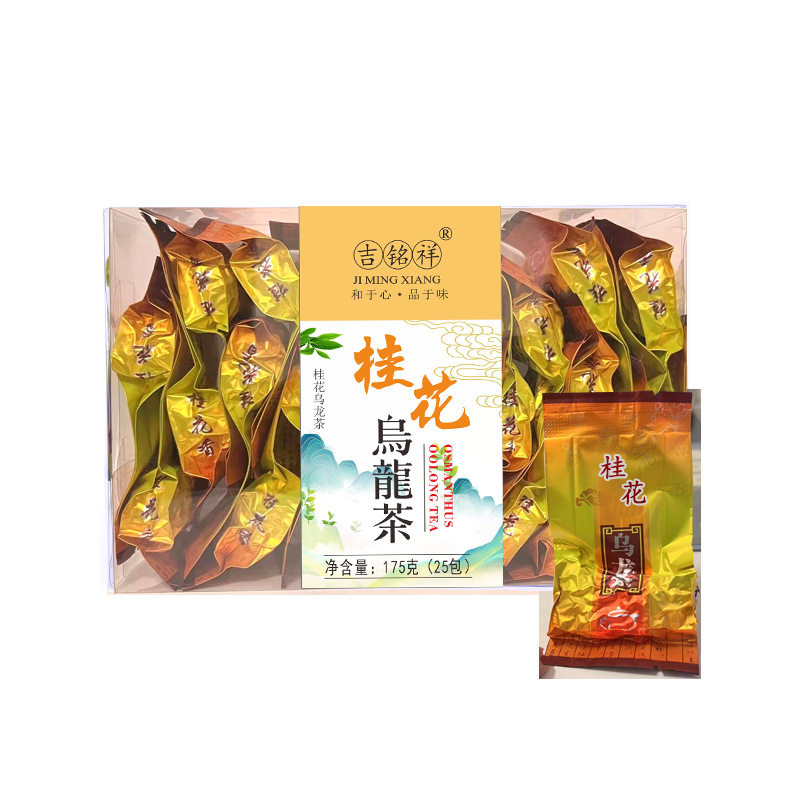 桂花乌龙茶 独立包装茶加料调味茶 冷泡茶奶茶店用茶桂花味
