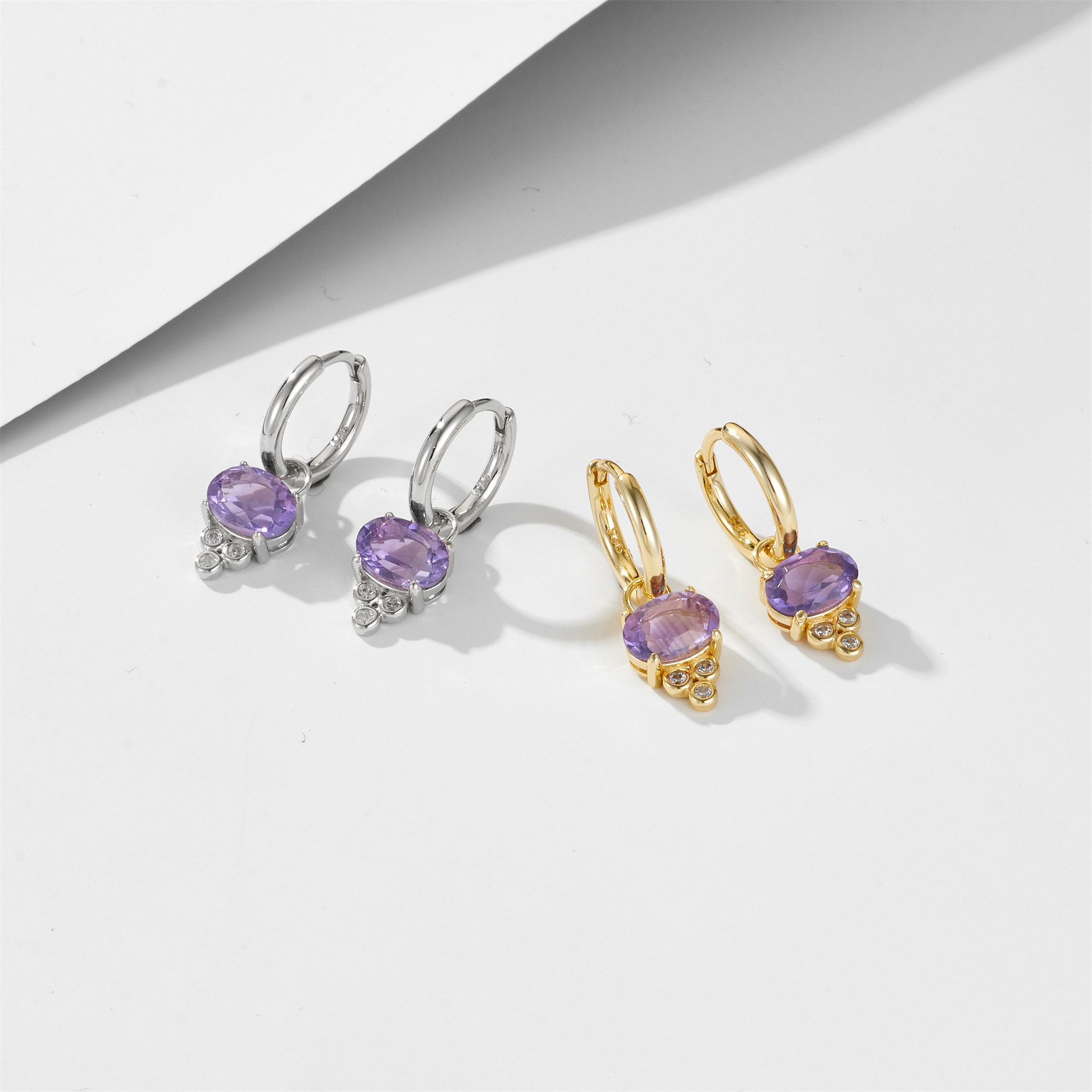 Luxury Amethyst Earrings