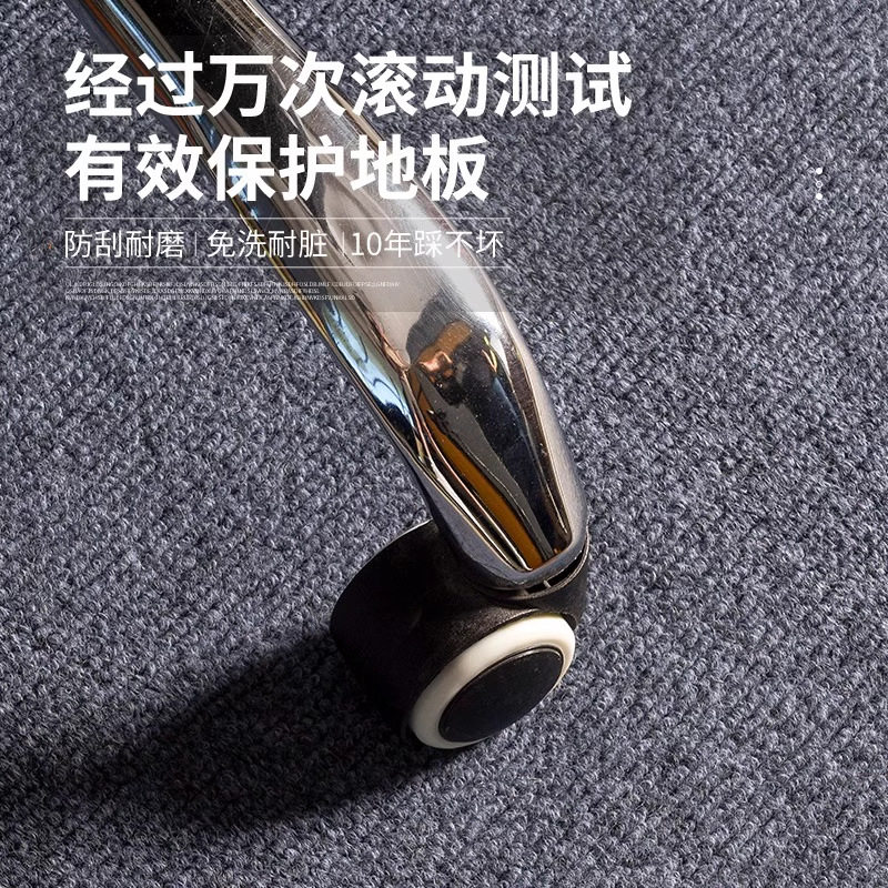 电脑椅地垫地毯电脑桌转椅电竞椅椅子办公椅垫子防滑地毯防污跨境