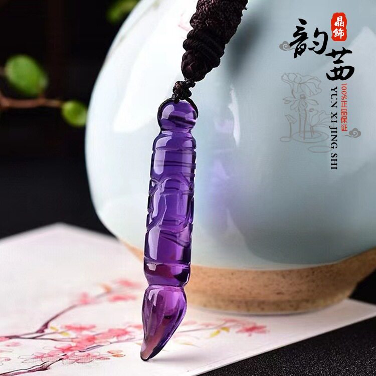 Twilight Amethyst — Raw Crystal Necklace