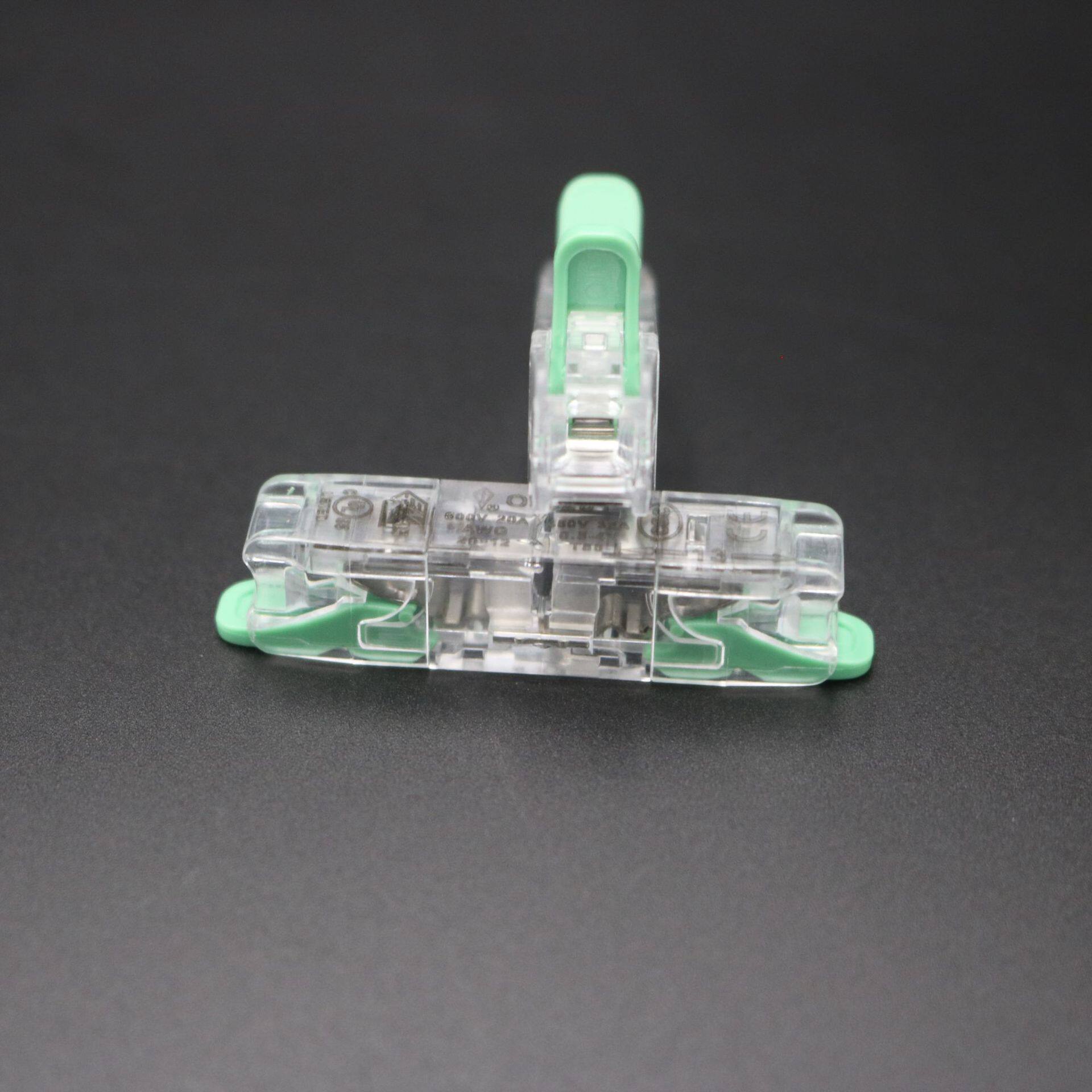 美规OJ-281快速按压端子1进1出免螺丝接线器硬软线导线接线器