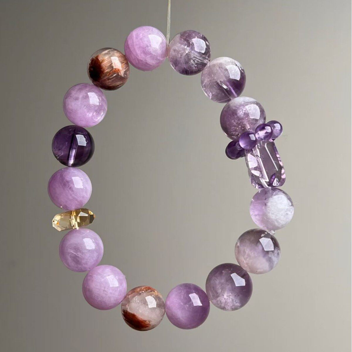 Luxury Lepidolite Bracelet