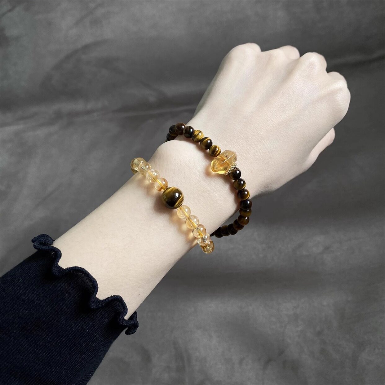Double-Wrap Citrine Bracelet