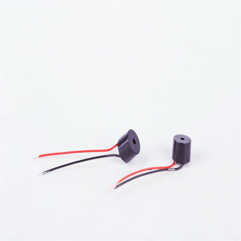 12095有源引线蜂鸣器 12V直流高分贝通电就响引线蜂鸣器报警器