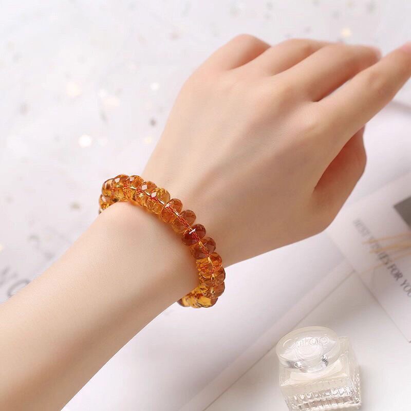 Brazil Yellow Quartz Bracelet