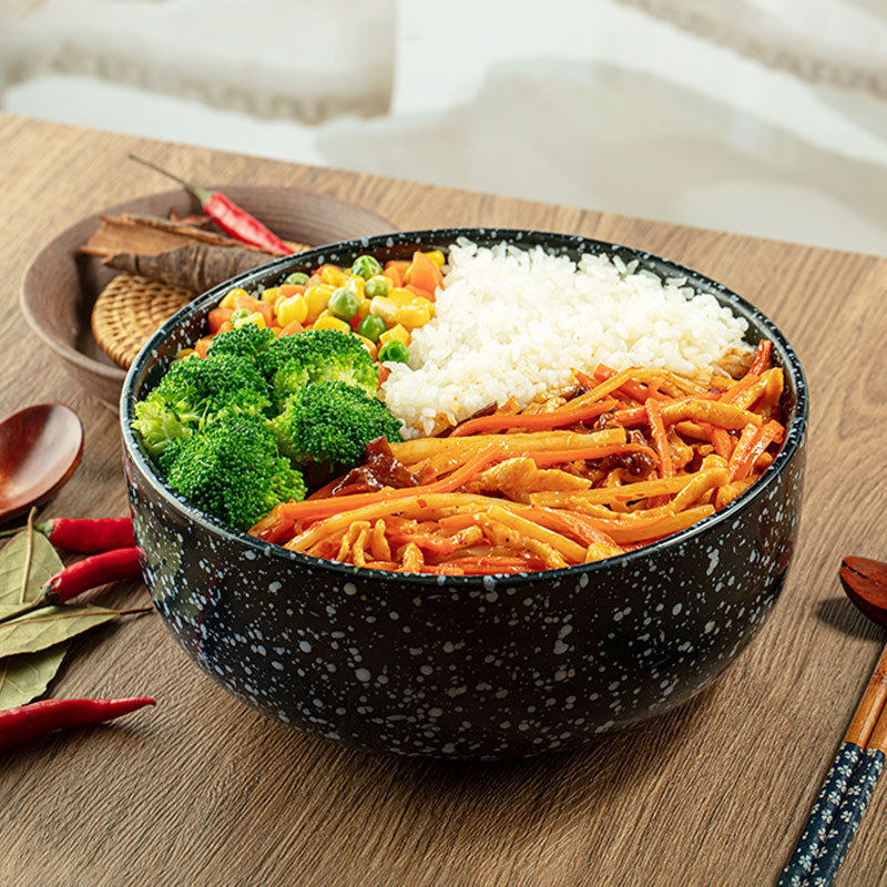 谷言高端预制菜鱼香肉丝料理包220g半成品商用快餐外卖速食家常菜