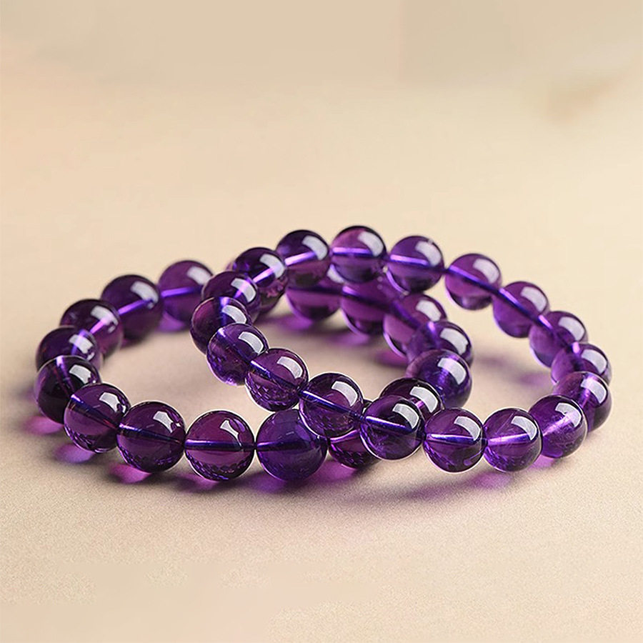 Single-Strand Amethyst Bracelet