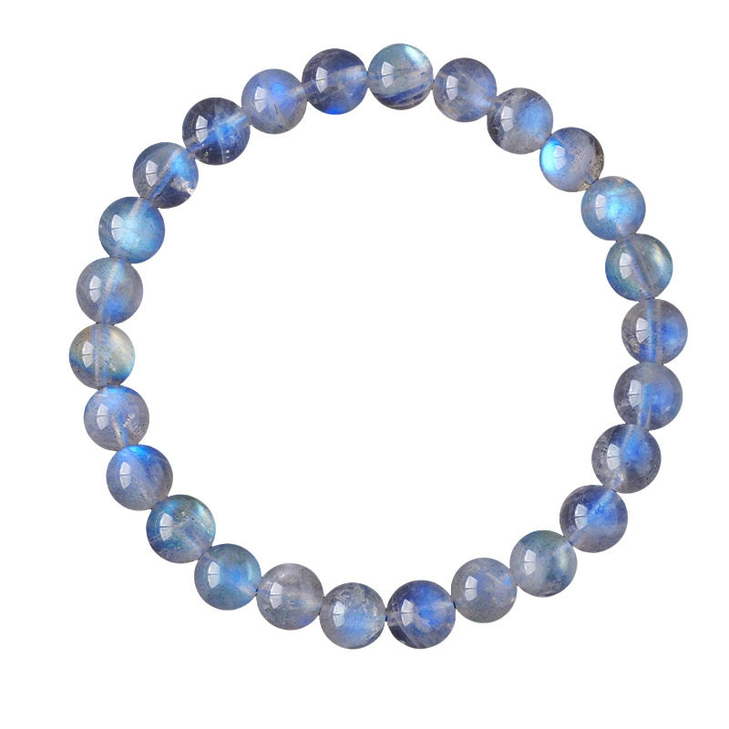 Round Bead Star Labradorite Bracelet