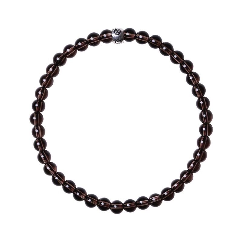 Single-Strand Smoky Quartz Bracelet