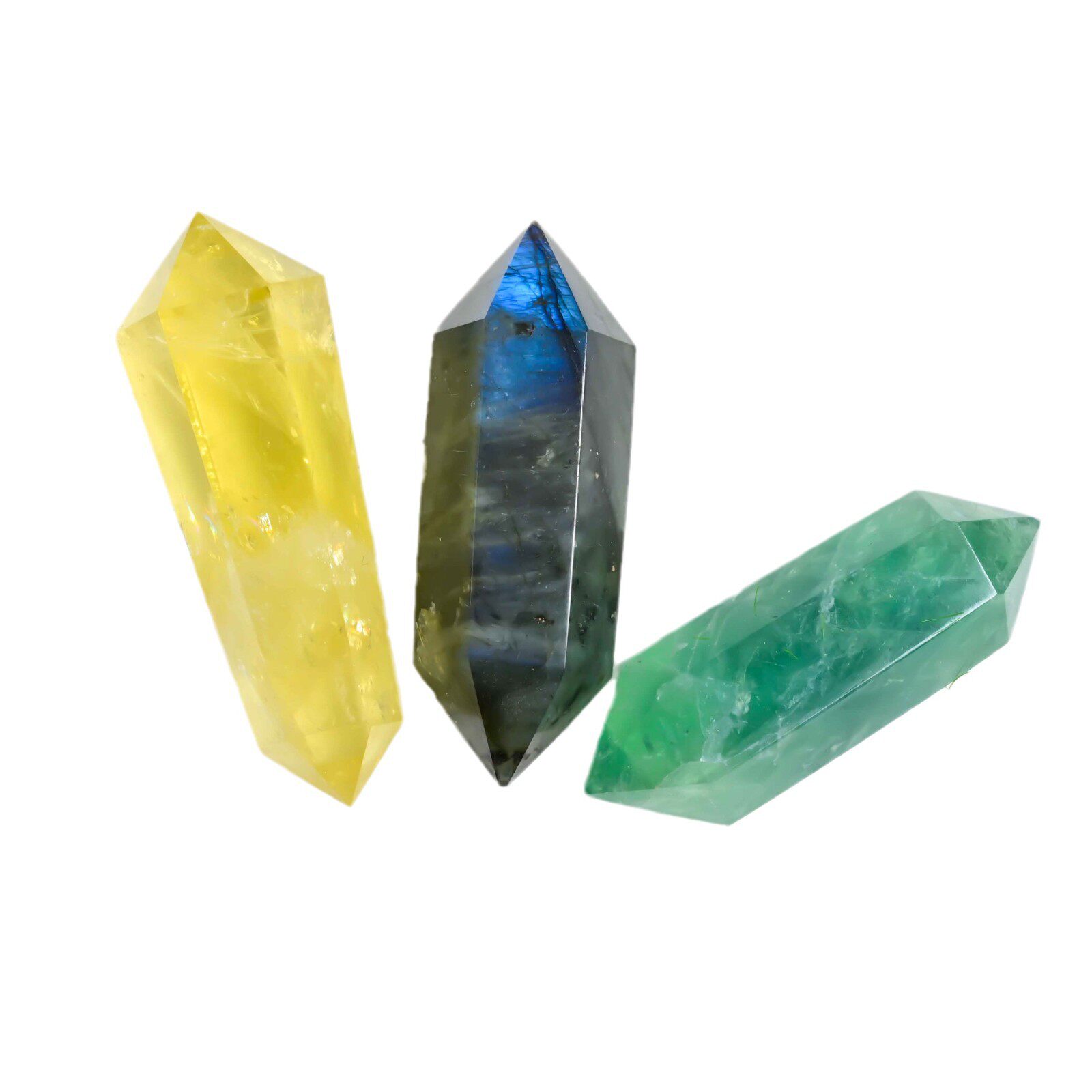 Golden Sun Crystal — Natural Yellow Calcite Specimen