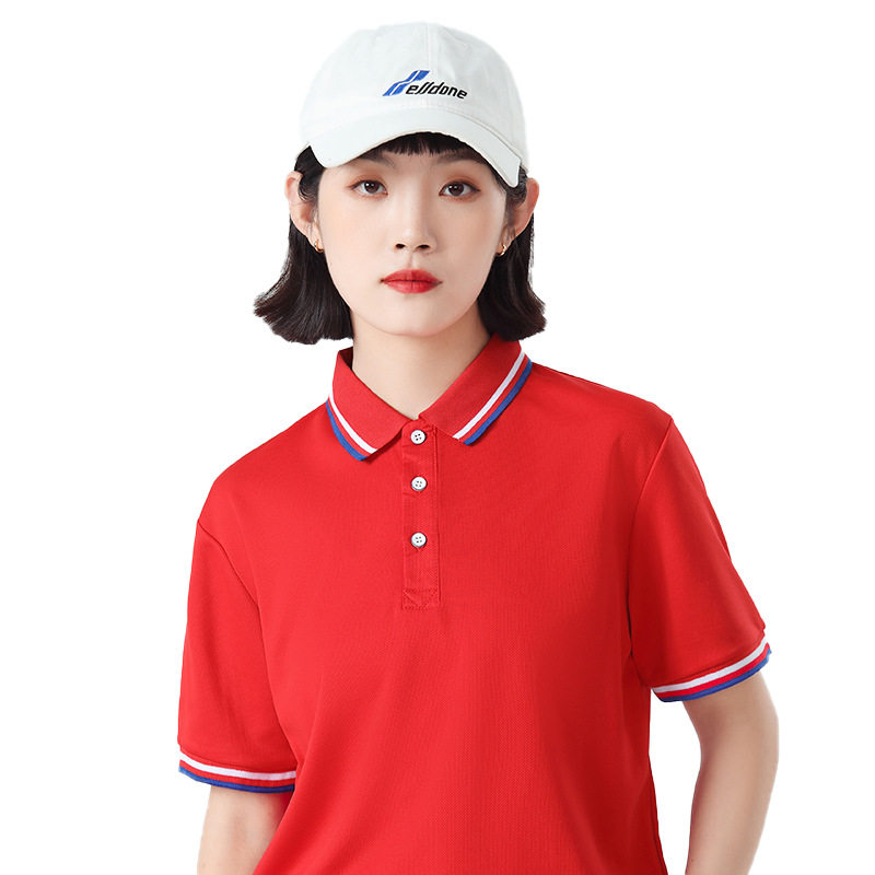 男士polo衫t恤夏季纯色翻领短袖 速干外贸厂服告衫工作服定 制