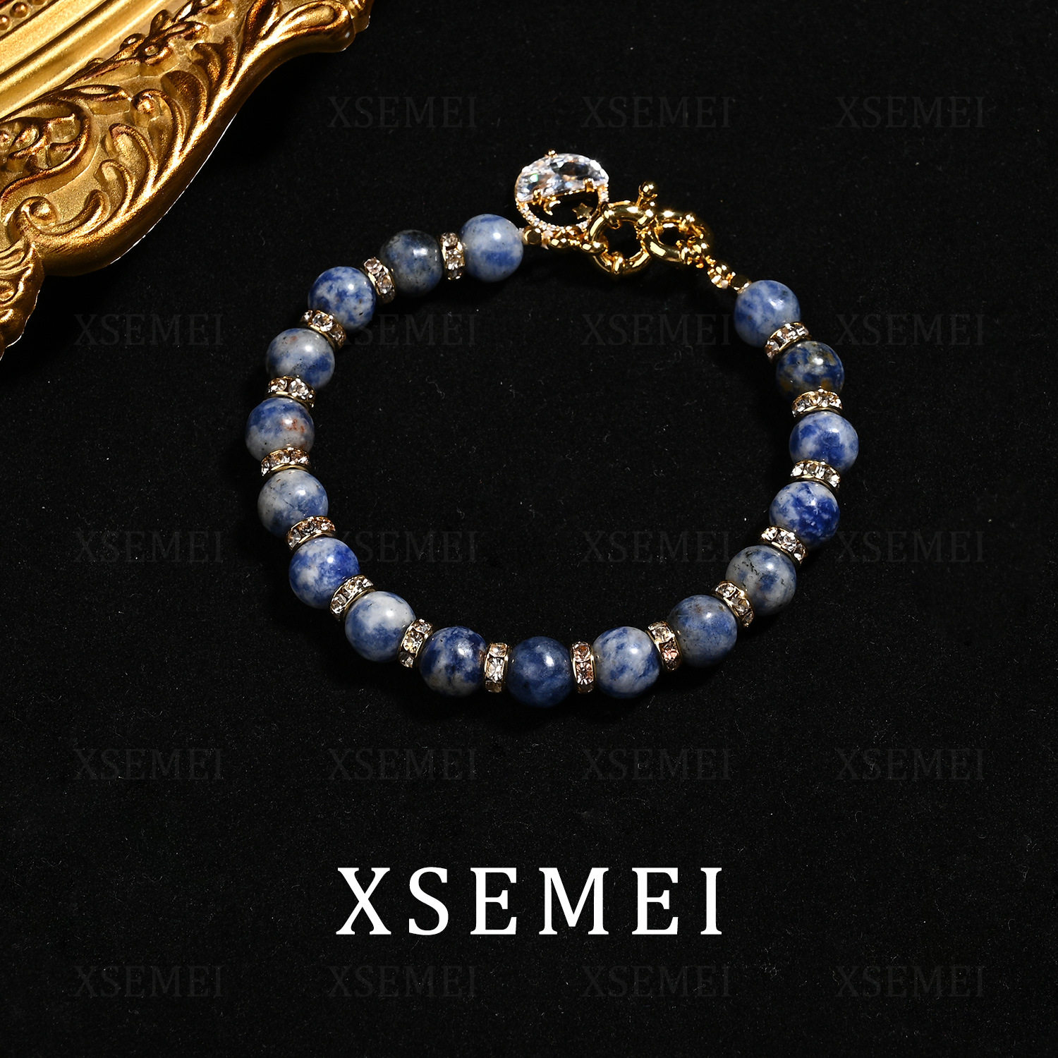 Luxury Lapis Lazuli Bracelet