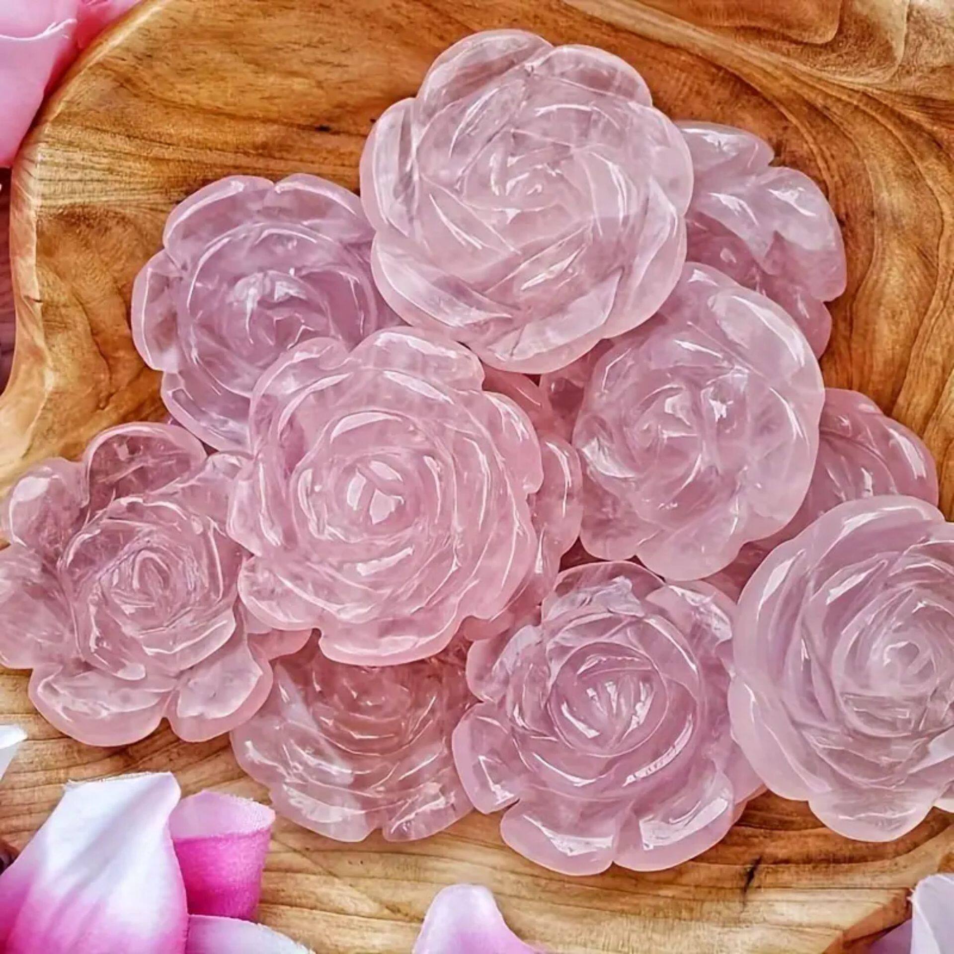 Heart of Gaia — Natural Crystal Heart Palm Stone