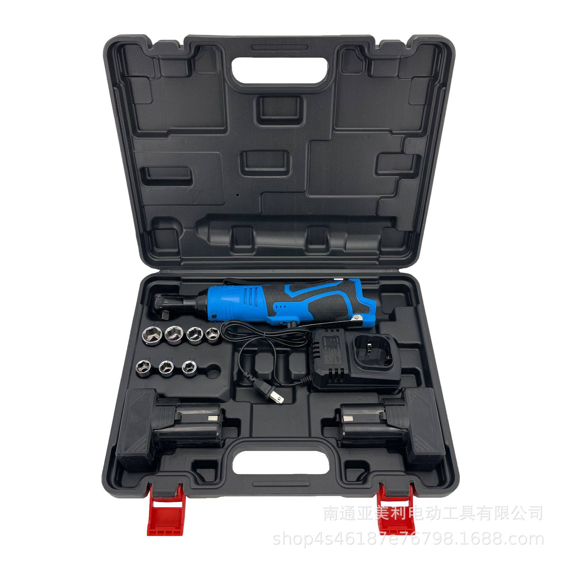 批发电动棘轮扳手90度直角角向电动充电棘轮扳手舞台桁架工具