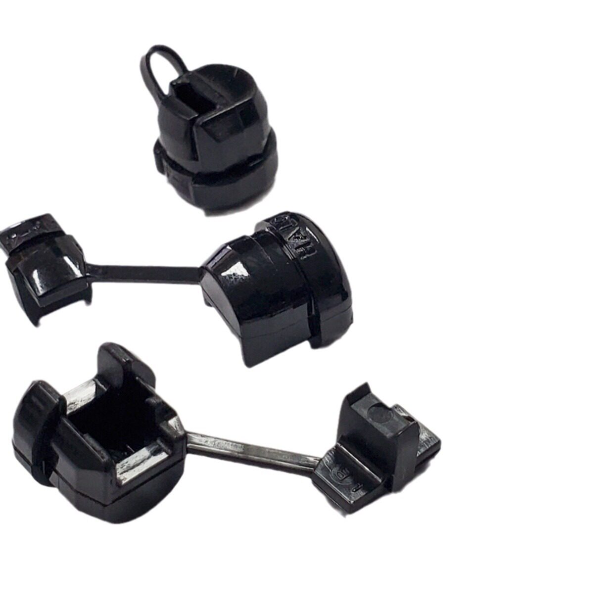 电源线扣7N-2护线圈护线套塑料胶壳UL保护壳电源线整理扣