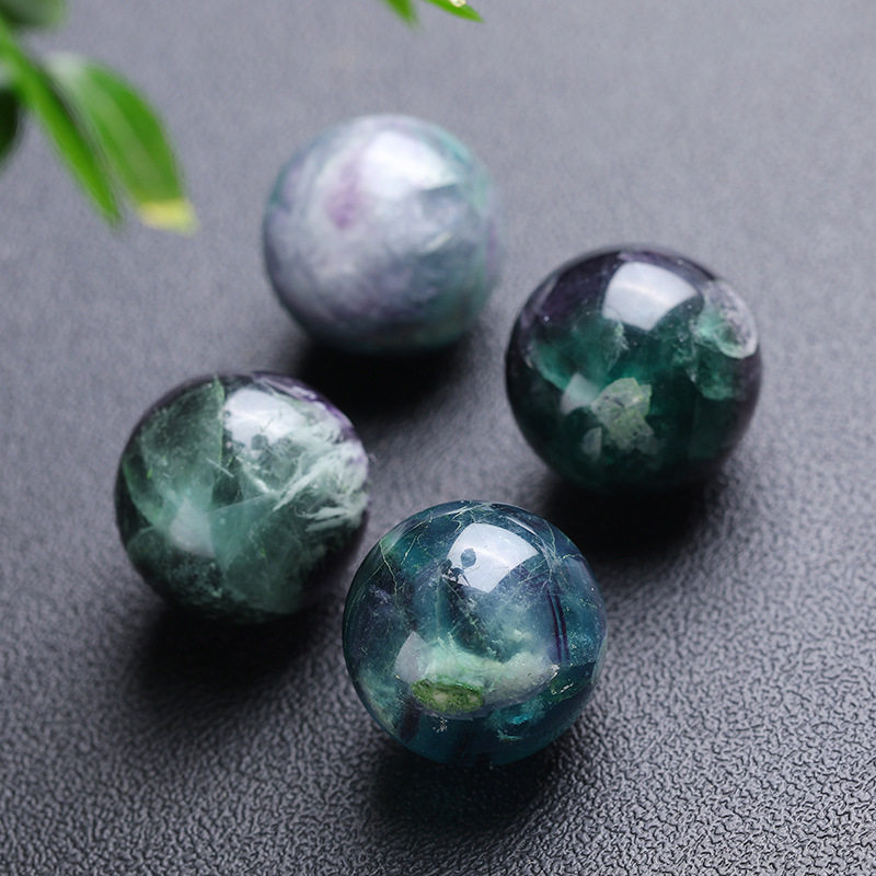 Nature's Art — Raw Fluorite Sphere