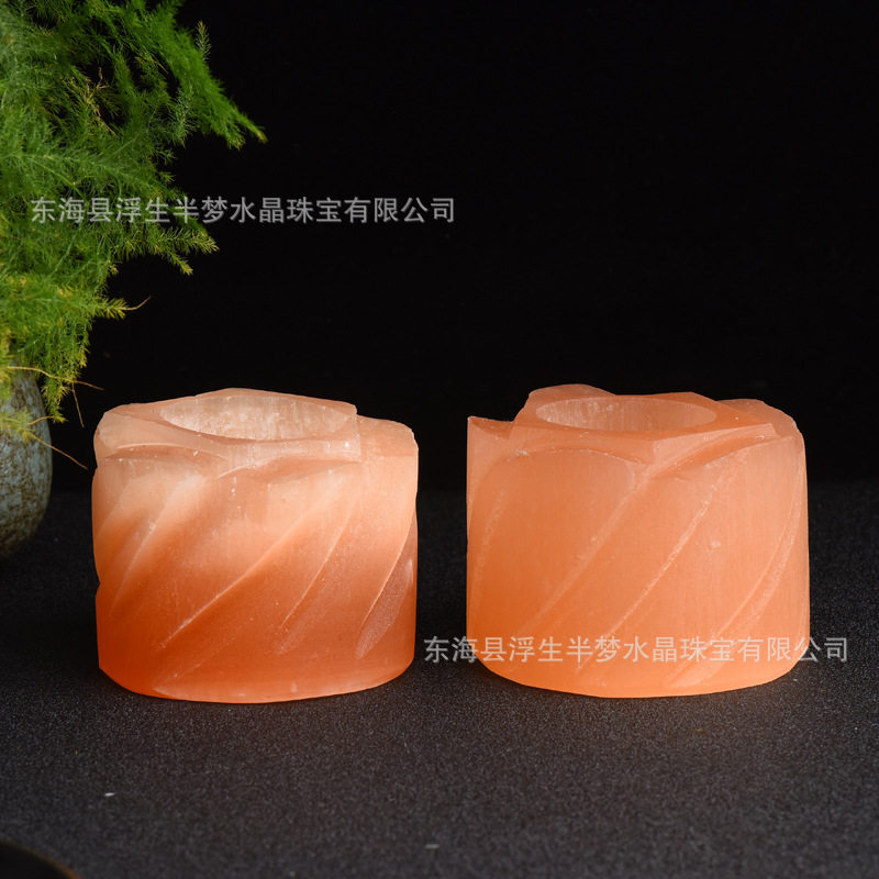 Gems of Light — Premium Selenite Pyramid