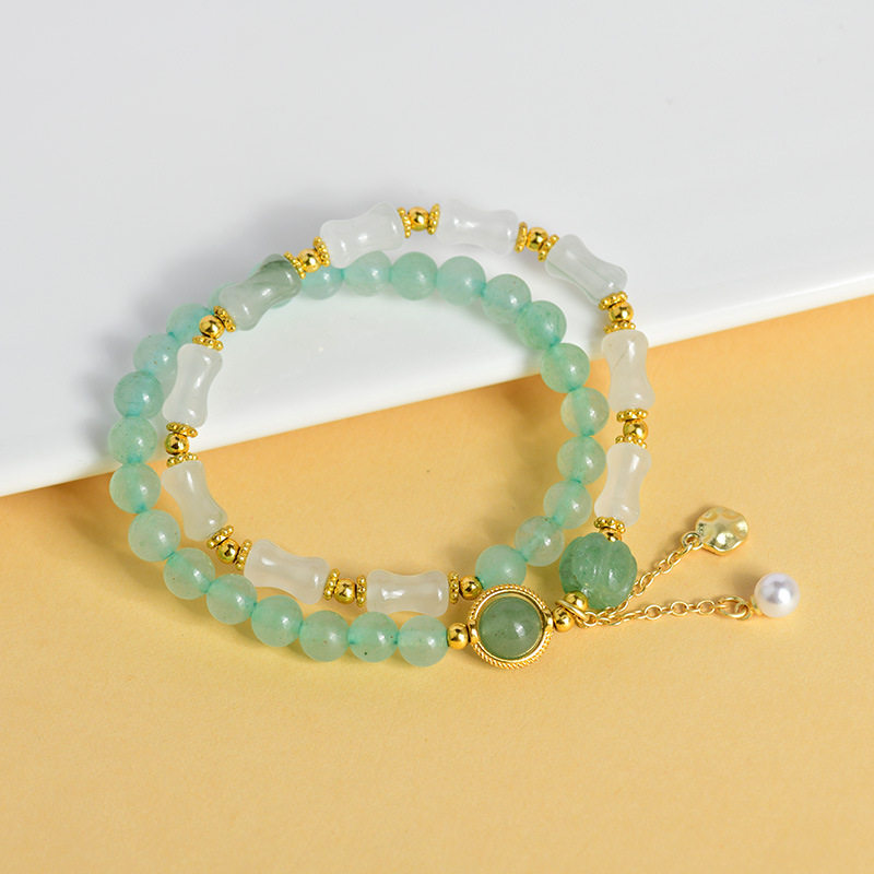 Earth's Treasure — Natural Green Aventurine Bracelet