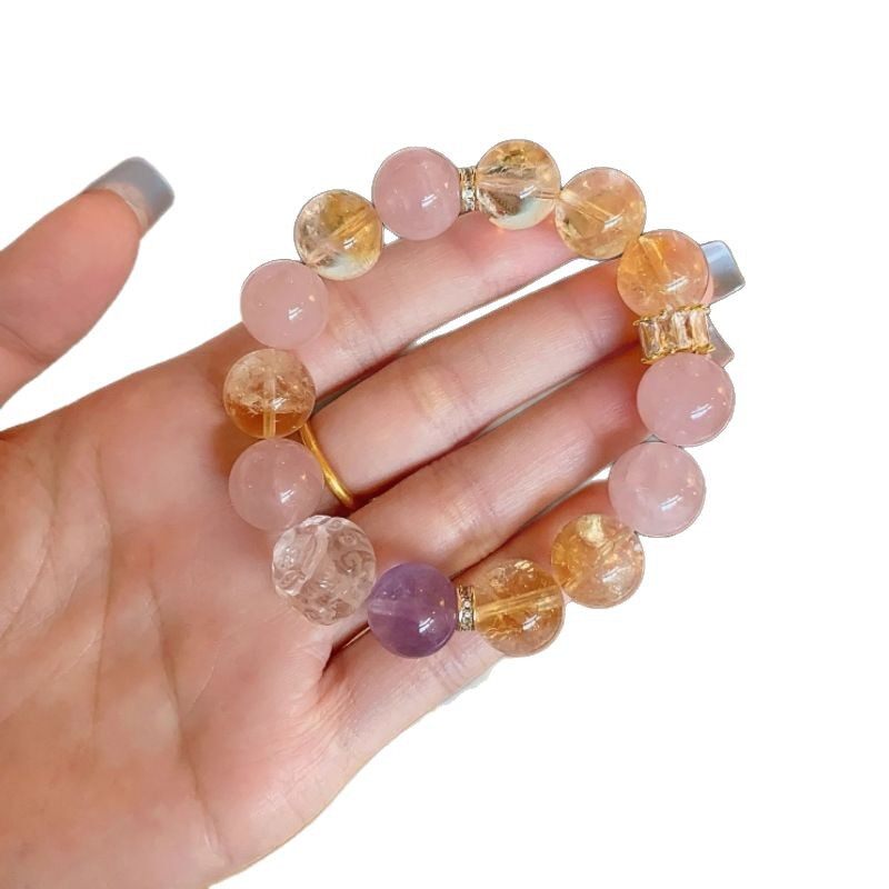 Luxury Rose Quartz Bracelet