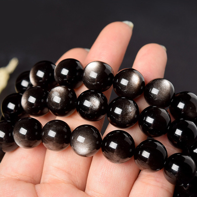 Vintage Obsidian Bracelet