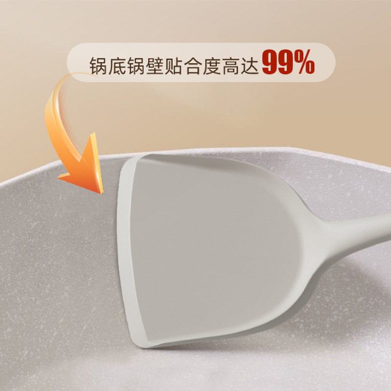 硅胶铲锅铲不粘锅耐高温家用炒菜勺汤勺漏勺食品级厨具套装