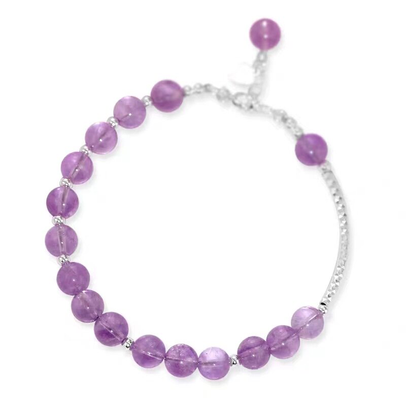 Twilight Amethyst — Raw Crystal Bracelet