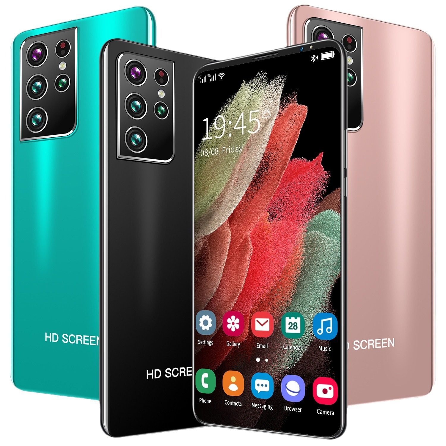 超低价热卖跨境S21ultra安卓手机5.5英寸高清像素大屏3G 智能手机