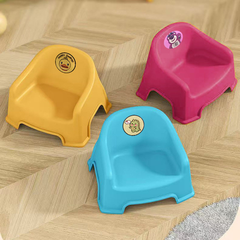 儿童塑料小凳子靠背椅加厚宝宝沙发餐椅幼儿小椅子防滑板凳洗澡凳