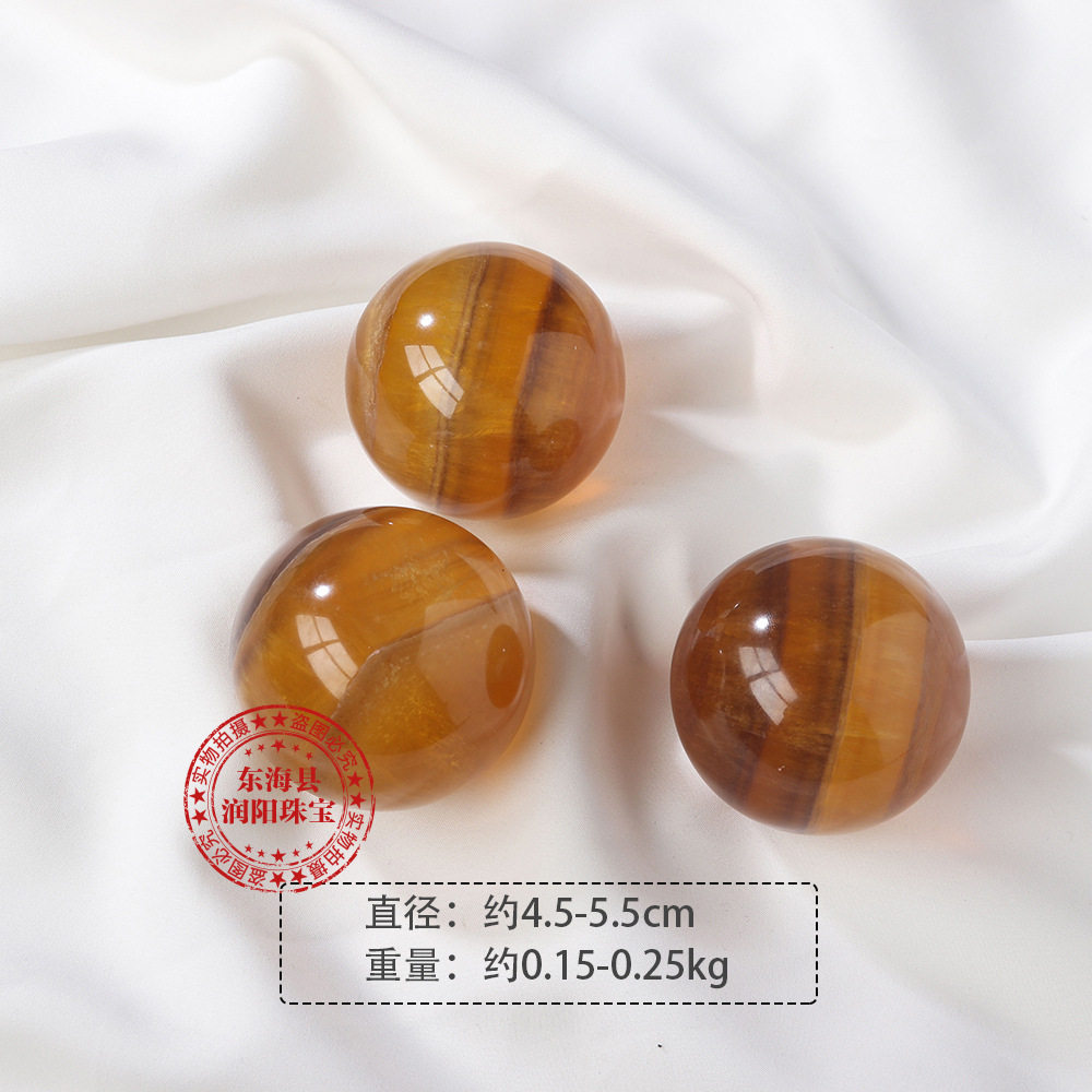 Earth's Treasure — Natural Fluorite Sphere
