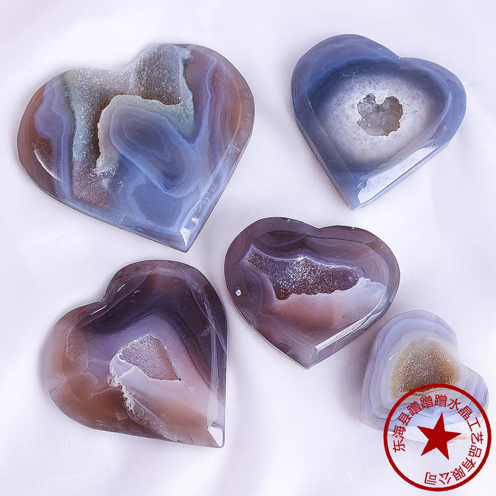 Dreamscape Geode — Aura-Coated Agate Geode Treasure Bowl