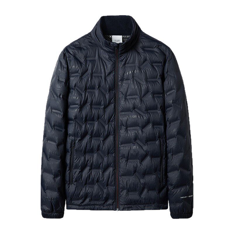 冬季羽绒服男石墨烯材质热能热压650蓬保暖休闲轻薄羽绒服女外套