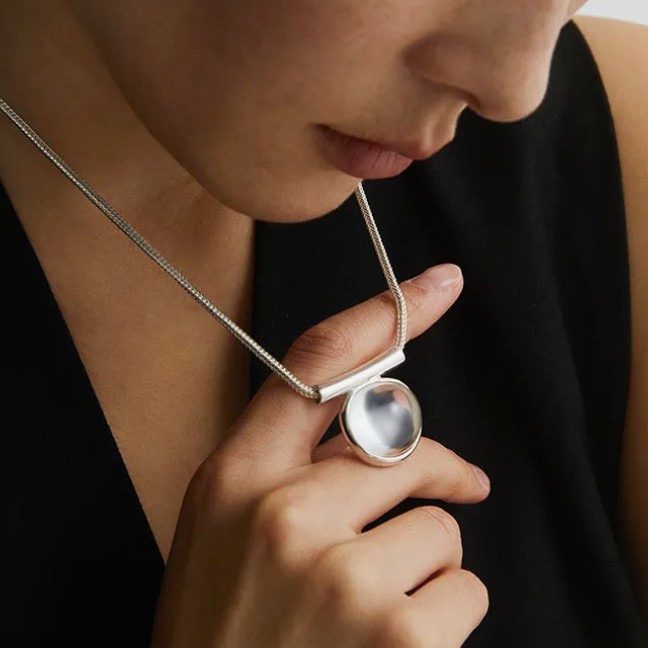 Natural Clear Quartz Energy Pendant | Purify the Soul, Attract Wealth and Good Fortune