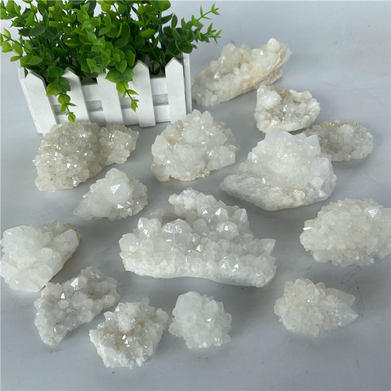 Nature's Art — Raw Clear Quartz Raw Cluster