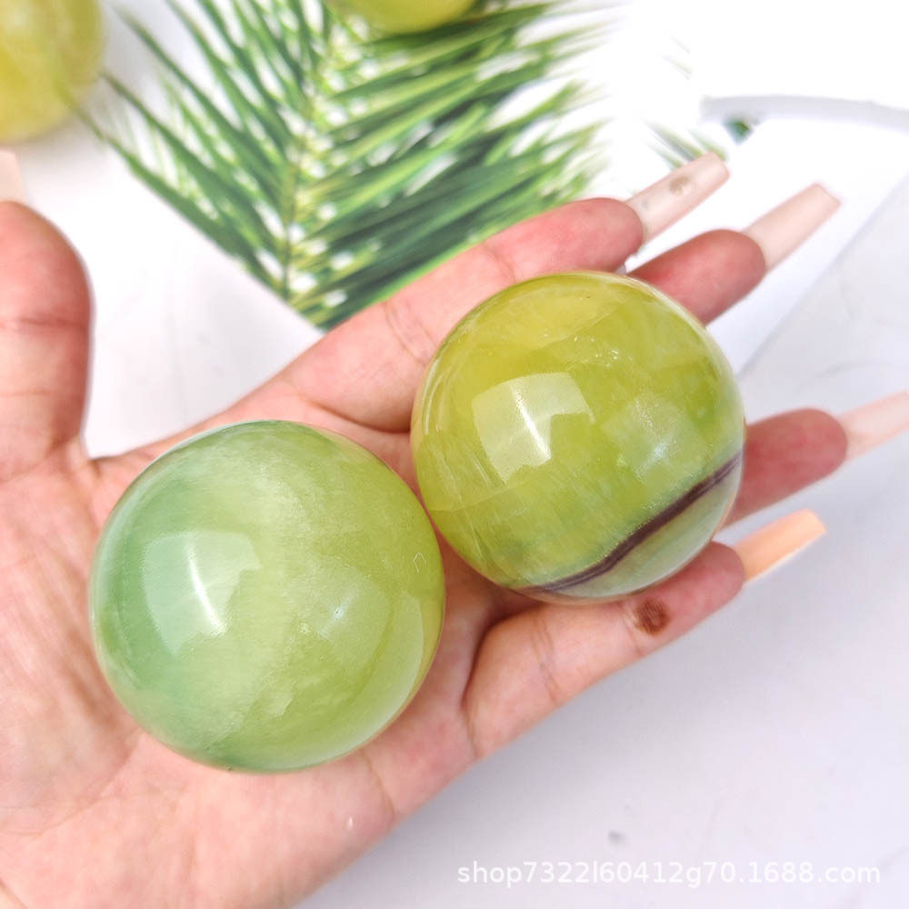 Gems of Light — Premium Fluorite Sphere