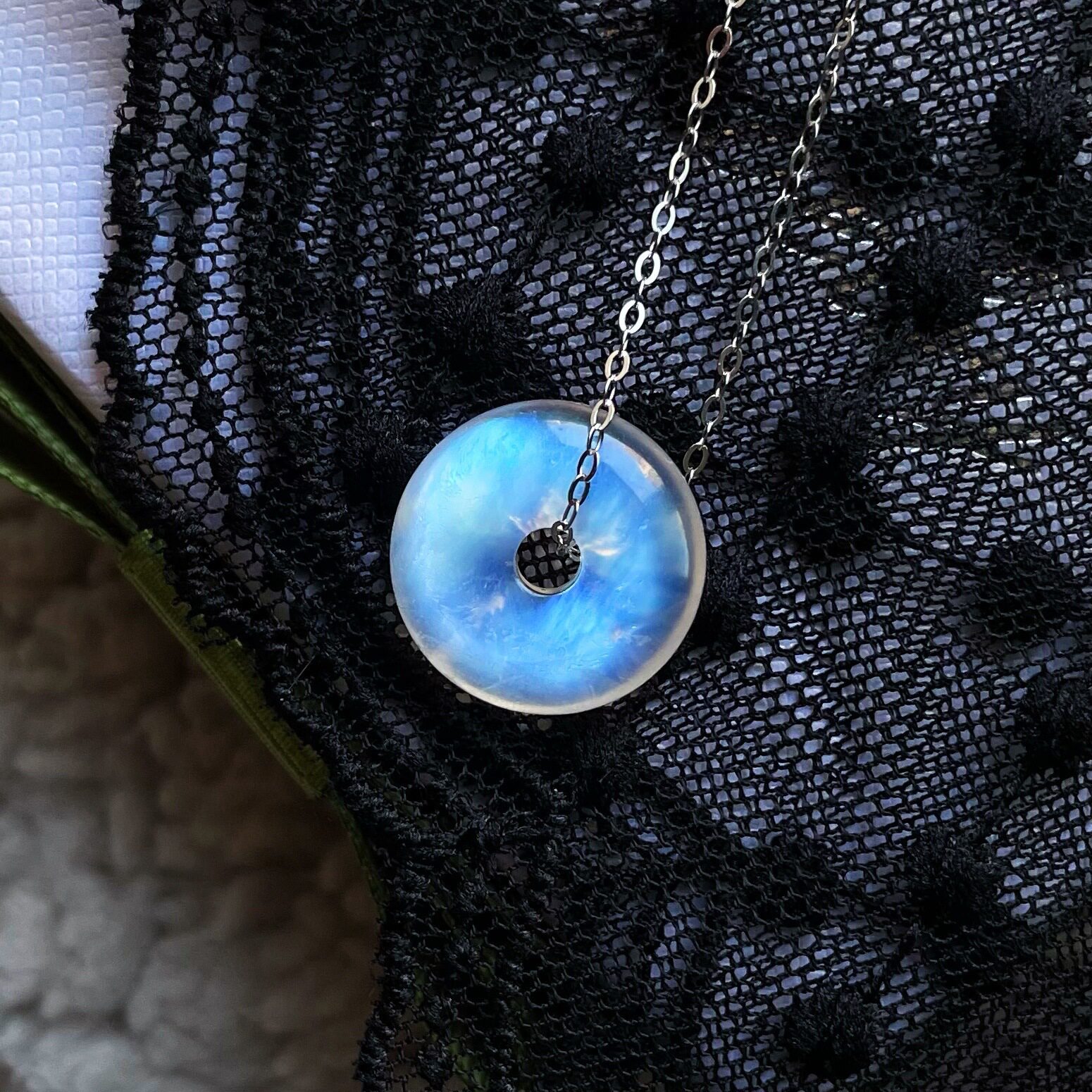 Earth's Treasure — Natural Moonstone Necklace