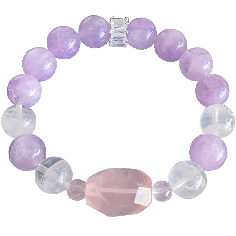 Designer Lavender Amethyst Bracelet