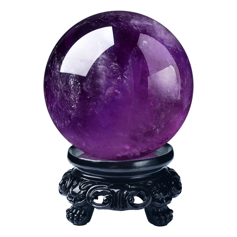 Violet Dream — Natural Amethyst Crystal Sphere