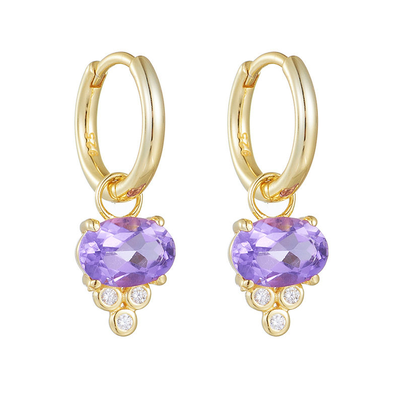 Luxury Amethyst Earrings