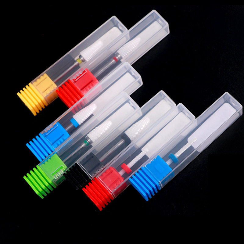 美甲工具陶瓷玉米头打磨头去死皮卸甲修甲钻头打磨机器通用不发烫