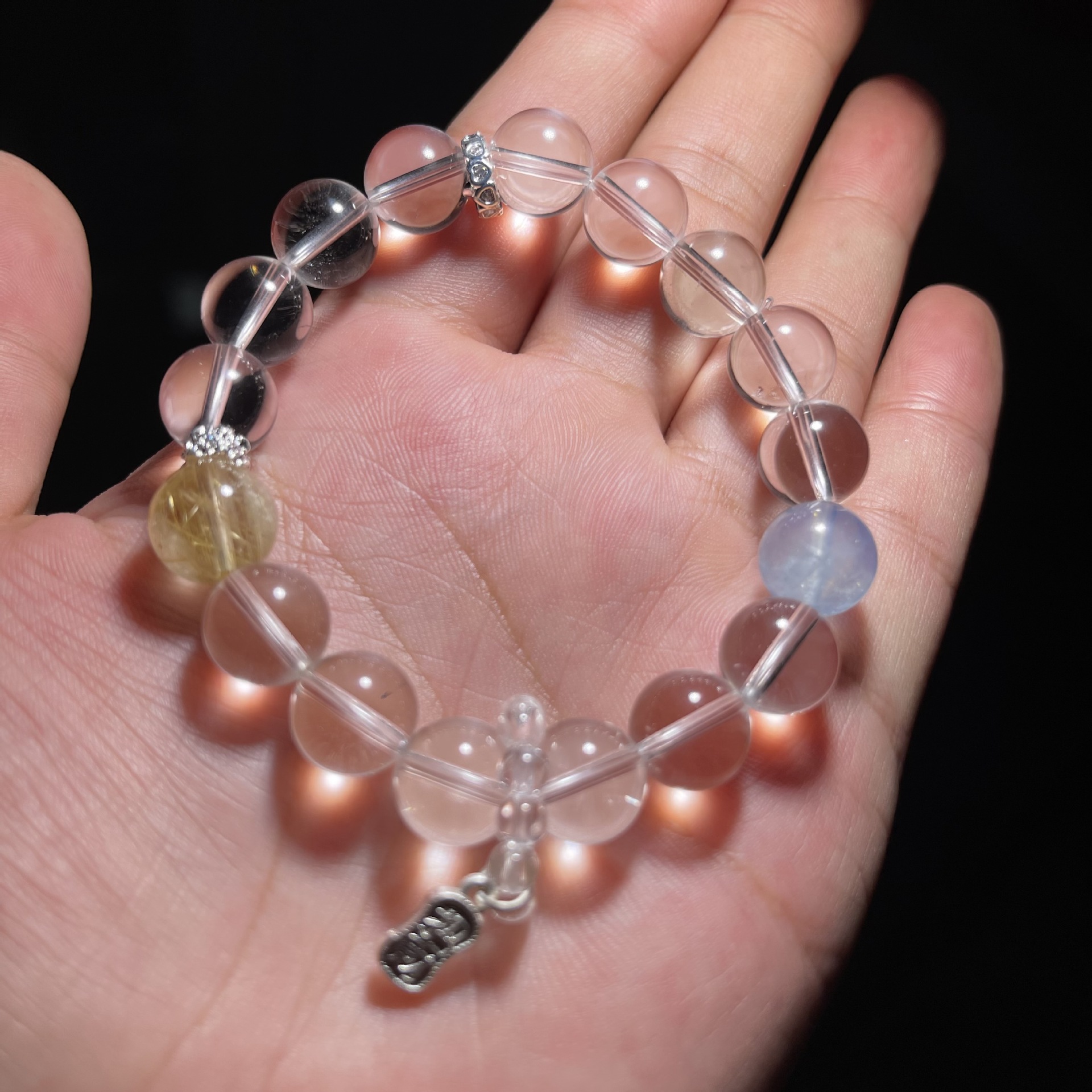 Natural White Crystal Bracelet | Purify the Mind, Enhance Emotional Energy, Attract Wealth and Good Fortune