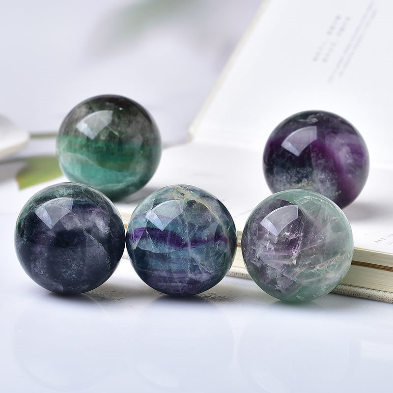 Gems of Light — Premium Fluorite Sphere