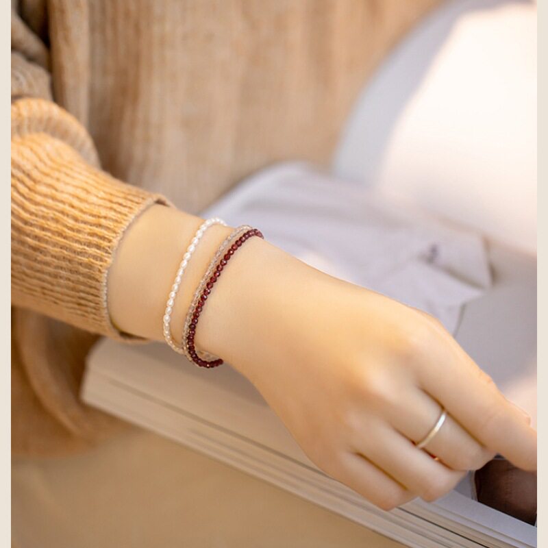 Earth's Treasure — Natural Rose Quartz Bracelet