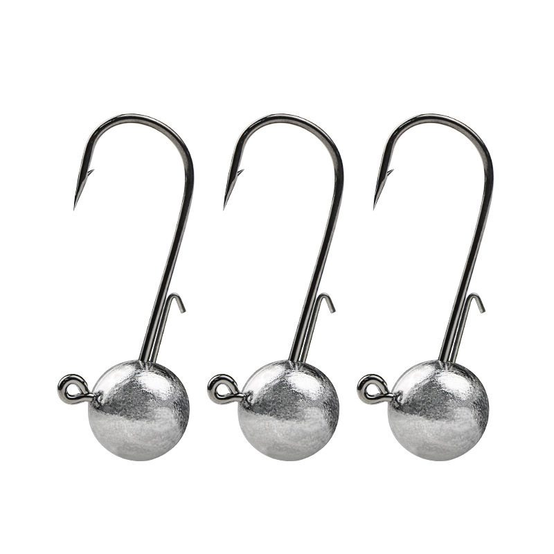 新款内德铅头钩 鲈鱼钩路亚软饵黑坑钓鱼钩鳜鱼钩