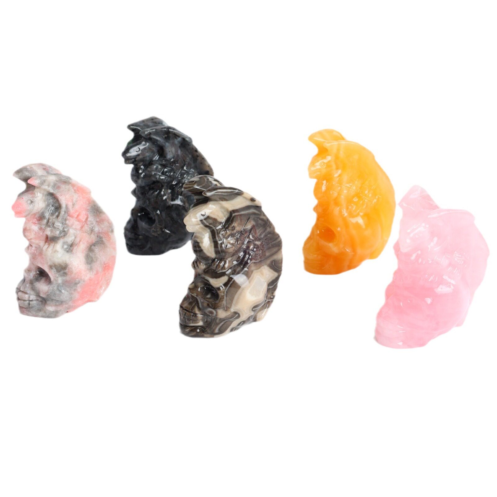 Dragon Soul Skull — Crystal Dragon Skull Carving