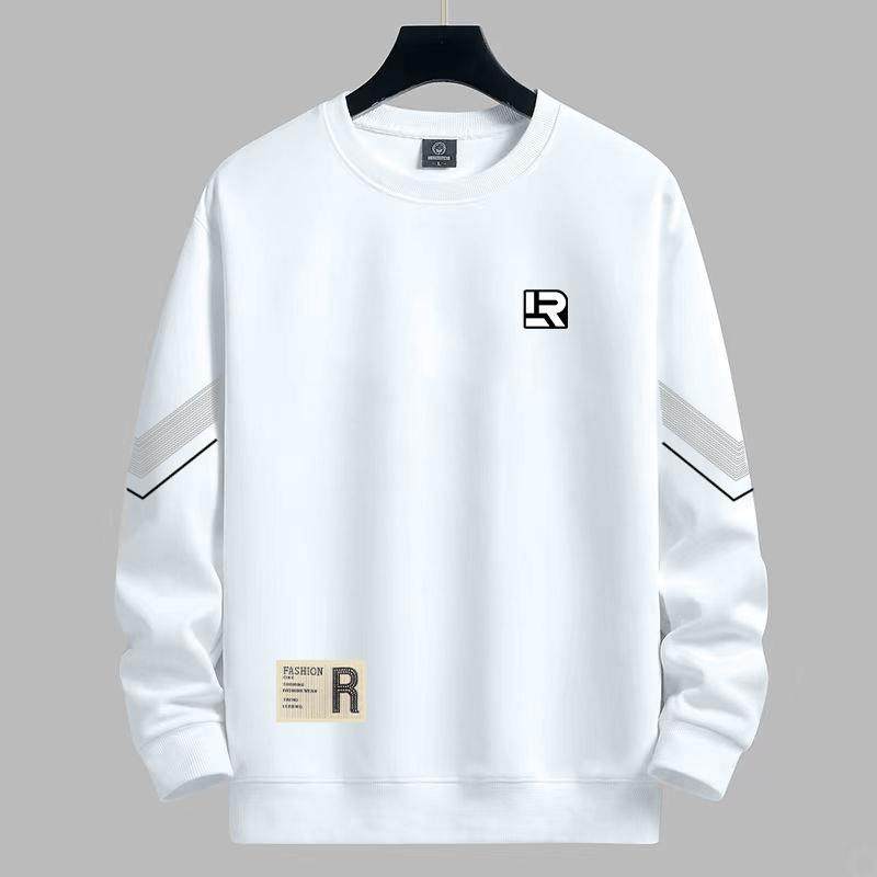 【280克】圆领休闲上衣卫衣男士春秋款宽松百搭潮流套头