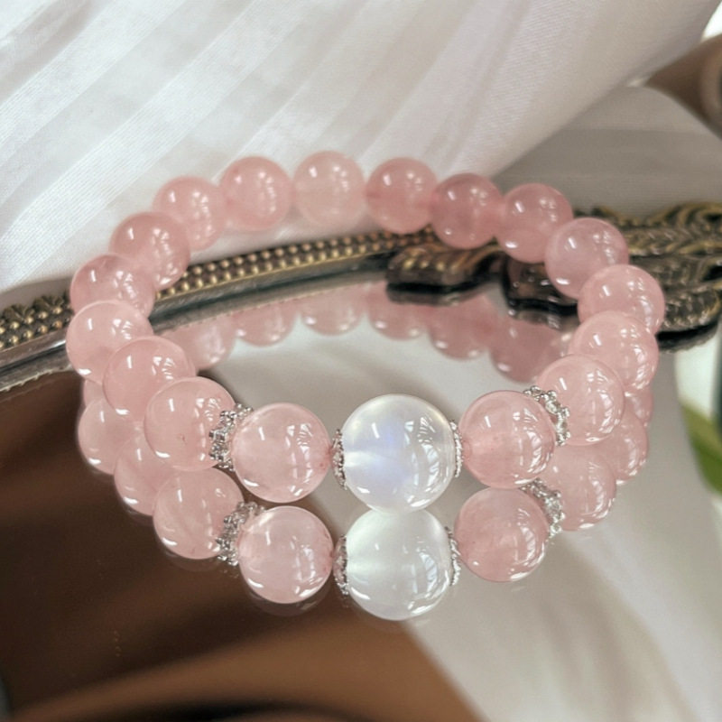 Earth's Treasure — Natural Rose Quartz Bracelet