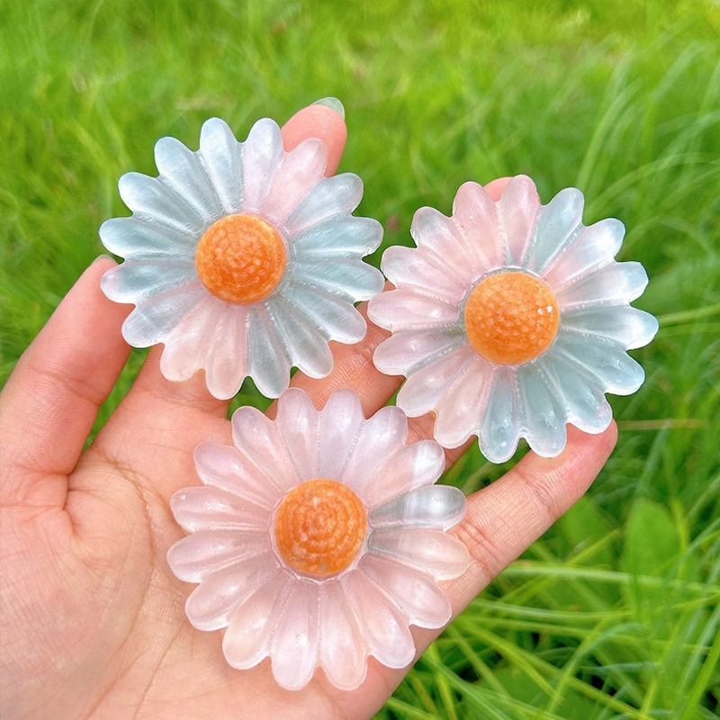 Chakra Rainbow — Selenite Crystal Energy Wand