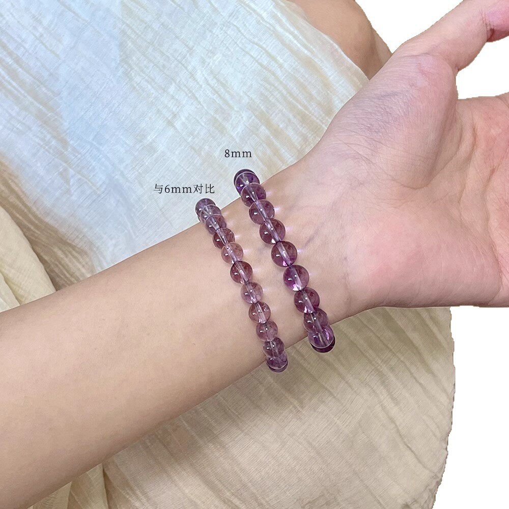 Glass-Grade Brazilian Amethyst Bracelet