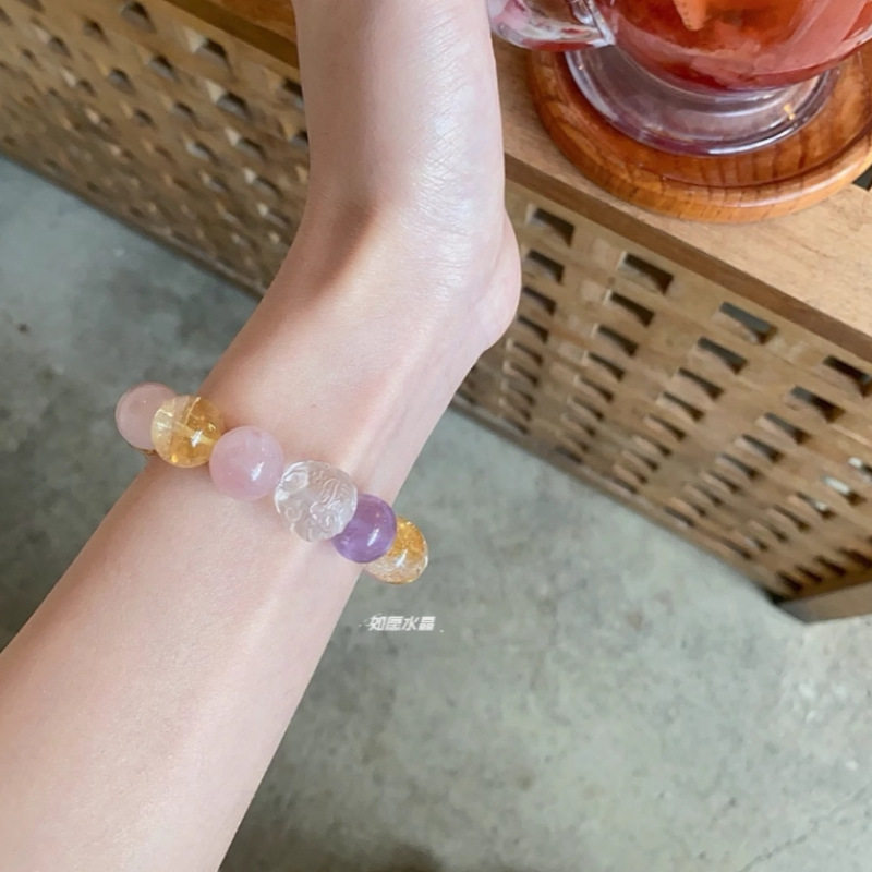 Luxury Rose Quartz Bracelet